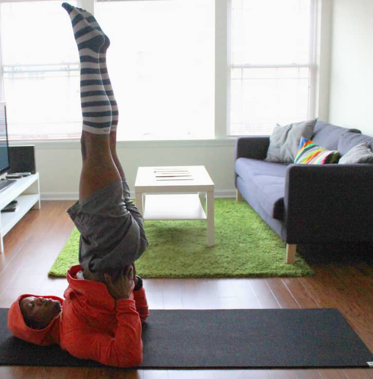 5 Basic Inversions To Ease Stress & Anxiety